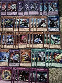 YuGiOh Super Vehicroid Roid Deck & Secret Rare Collection + Free Game Mat - Image 3