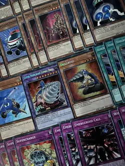 YuGiOh Super Vehicroid Roid Deck & Secret Rare Collection + Free Game Mat - Image 5