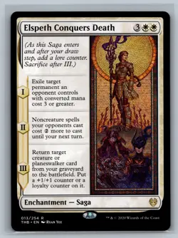 Magic MTG Theros Beyond Death Elspeth Conquers Death #013/254 TCG CCG - Image 1