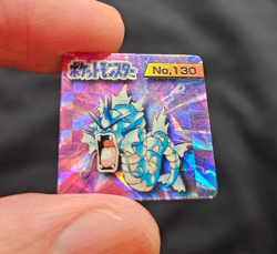 Gyarados Holo Mini Square Pocket Monster GB Card Nintendo Pokemon Japanese Rare - Image 3