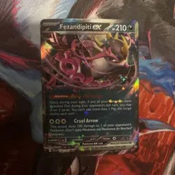 Fezandipity ex - 038/064 - Double Rare - Pokemon TCG Card Shrouded Fable - LP - Image 1