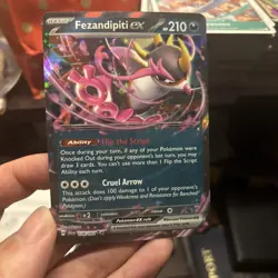 Fezandipity ex - 038/064 - Double Rare - Pokemon TCG Card Shrouded Fable - LP - Image 3