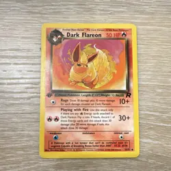 Pokemon TCG Team Rocket 4-Card Lot 2 Eevee, Dark Flareon, and Jolteon - Image 2