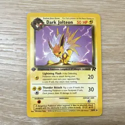 Pokemon TCG Team Rocket 4-Card Lot 2 Eevee, Dark Flareon, and Jolteon - Image 3
