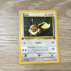 Pokemon TCG Team Rocket 4-Card Lot 2 Eevee, Dark Flareon, and Jolteon - Image 5