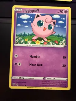 Wigglytuff Jigglypuff Pokemon Card Lot (6) Regular Cards NM Various Sets - Image 3