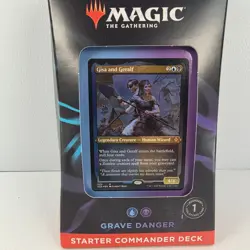 Magic The Gathering Grave Danger Starter Commander Deck Gisa and Geralf MTG 2022 - Image 1