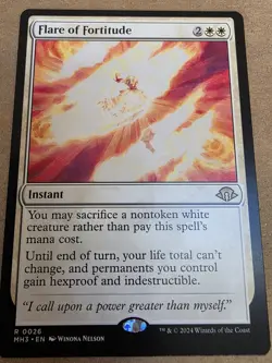 Flare of Fortitude - Modern Horizons 3 Regular - Mtg - Image 1