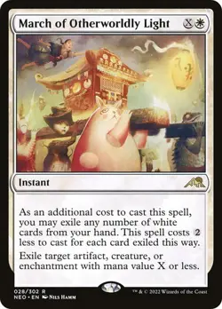MTG - March of Otherworldly Light - Kamigawa: Neon Dynasty - Magic the Gathering - Image 1
