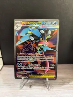 Mega Greninja Ex Full Art 100/086 English Pokemon TCG Chaos Rising *IN HAND* - Image 1