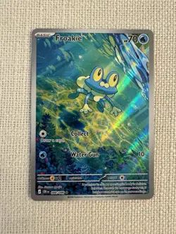 Froakie 88/86 Illustration Rare Pokemon Chaos Rising ME04 NM - Image 1