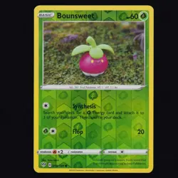 Bounsweet 014/189 Darkness Ablaze Yuka Morii Art Reverse Holo Pokemon TCG NM - Image 1