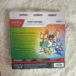 Pokemon TCG First Partner Illustration Collection Series 1 Box 3 Boosters - Image 2