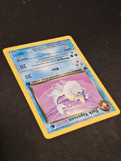 Pokemon TCG Dark Vaporeon 45 1st Edition Team Rocket Mint Near Mint - Image 3