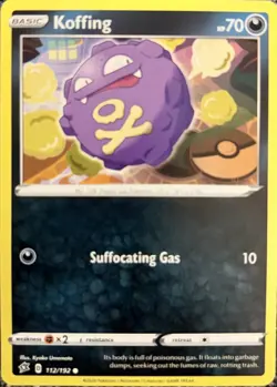 Pokemon TCG Pokemon Koffing Common Regular - Image 1