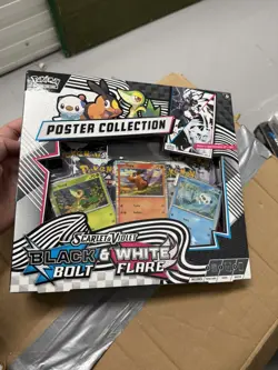 Pokemon Black Bolt And White Flare Poster Collection Brand New Sealed! - Image 1