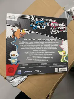 Pokemon Black Bolt And White Flare Poster Collection Brand New Sealed! - Image 2