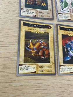 Yu-Gi-Oh! 1998 Japanese Bandai Yugioh cards 9 set # 22 61 20 81 35 112 19 34 26 - Image 2