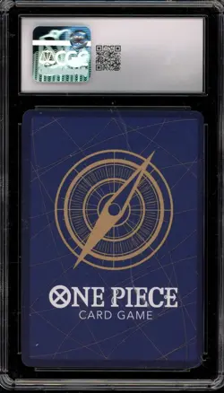 One Piece CCG Monkey.D.Luffy College Basketball Voyage Promo P-055 CGC 10 - Image 2