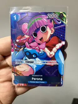 OP01 077 Perona Alt Art Box topper one piece TCG NM/M English - Image 1