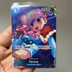 OP01 077 Perona Alt Art Box topper one piece TCG NM/M English - Image 2