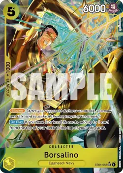 One Piece TCG - [EB04-058] - Borsalino (Alternate Art) Adventure on Kami's Is... - Image 1
