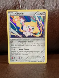 Jirachi 42/108 Holo Rare - Pokemon TCG XY Roaring Skies Card LP - Image 1