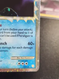 Feraligatr Prime 108/123 HeartGold SoulSilver Holo Card - Image 5