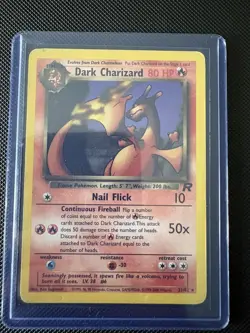 Pokemon Dark Charizard TCG Team Rocket 21/82 Non-Holo Rare Card - Image 1