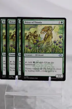 4 x Priest of Titania Modern Horizons 3 U 286 NM Playset - Image 1
