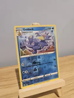 2021 Pokemon TCG - Evolving Skies - Golduck Reverse Holo 25/203 - Image 4