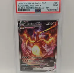 Pokemon Charizard VMAX SWSH261 Sword & Shield Promo Holo Full Art PSA 9 2022 - Image 2
