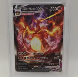 Pokemon Charizard VMAX SWSH261 Sword & Shield Promo Holo Full Art PSA 9 2022 - Image 5