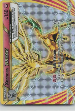Xerneas BREAK 82/114 BREAK Rare Steam Siege Pokemon Near Mint - Image 1