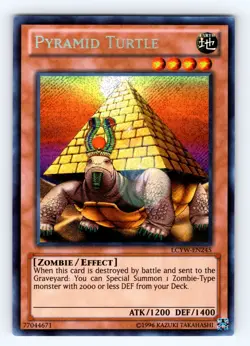 Yugioh Pyramid Turtle LCYW-EN245 Secret Rare - NM 💎 - Image 1