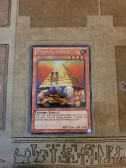 YUGIOH PYRAMID TURTLE LCYW-EN245 SECRET UNLIMITED ED NM - Image 1