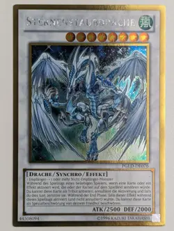 Sternenstaubdrache PGLD-DE076 Gold Rare Deutsch NM YUGIOH - Image 1
