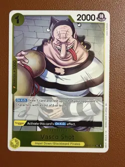 Vasco Shot OP16-110 - One Piece TCG: The Time of Battle - Rare Foil- English - Image 1