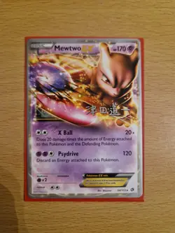 Pokemon TCG Legendary Treasures Mewtwo EX World Championship 2014 Card 54/113 - Image 3