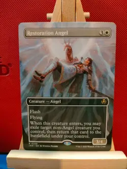 Restoration Angel (Borderless) - Innistrad Remastered - Rare - NM - MTG - Image 1