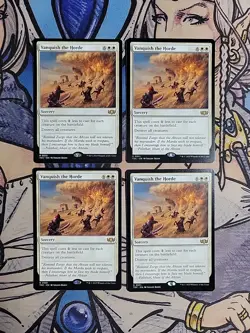 4x Vanquish the Horde - NM/M TDC MTG Magic - Image 1