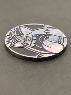 Pokemon Gengar plastic medal coin Holo Japanese Pocket Monster Nintendo Rare - Image 5