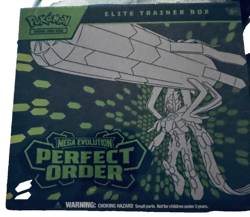 Pokemon TCG: Mega Evolution 3: Perfect Order: Elite Trainer Box Sealed - Image 1