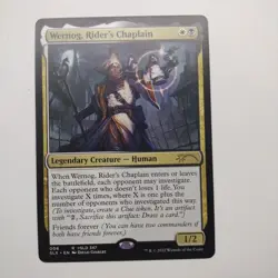 Wernog, Rider's Chaplain | MTG | SLX | 008 | Same Day Shipping! - Image 1