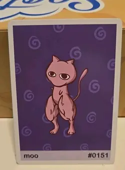 Moo (Mew) #151 - Gen 1 Pookiemoot Fan Art - Pokemon - Image 1