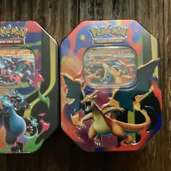 Pokemon Mega Charizard -Set of 2- Tins ✅Sealed ✅In Hand - Image 3