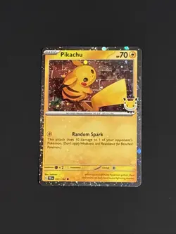 Pokemon TCG SV05 Temporal Forces Pikachu 2026 Pokemon Day 051/162 - Image 1