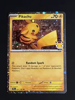 Pokemon TCG SV05 Temporal Forces Pikachu 2026 Pokemon Day 051/162 - Image 2