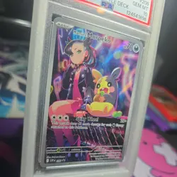 PSA 10 - Marnie's Morpeko SVP206 Illustration Rare SV Rival Battle Deck - Pokemo - Image 2