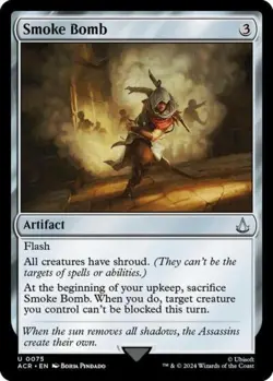 Smoke Bomb - Near Mint MTG Universes Beyond: Assassin's Creed - Image 1